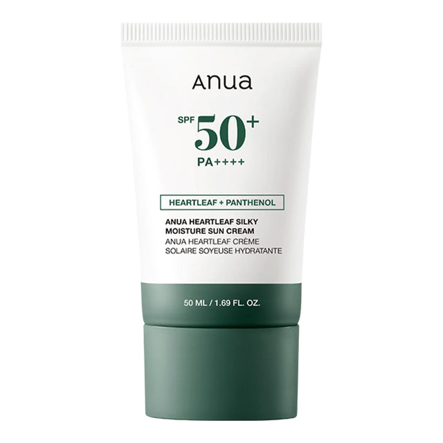 ANUA Heartleaf Silky Moisture Mild Sunscreen SPF50+ PA++++ 50 ml - Feel You