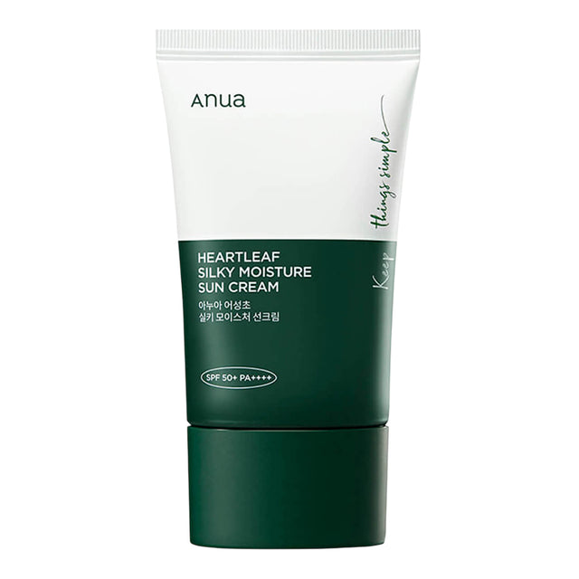 ANUA Heartleaf Silky Moisture Sun Cream SPF50+ PA++++ 50 ml - Feel You