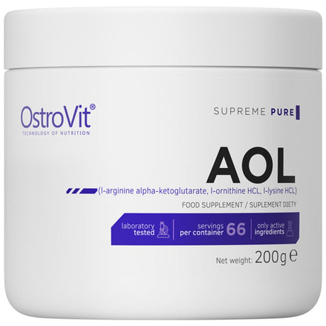 AOL / Arginine Ornitine Lysine Powder 200 грама - Feel You