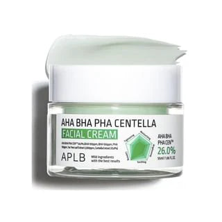 APLB - AHA BHA PHA Centella Facial Cream, 55ml - Feel You