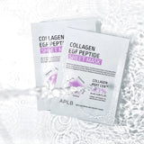 APLB - Collagen EGF Peptide Sheet Mask - Moisturizing and Firming Sheet mask for Face - 1pc/25ml - Feel You