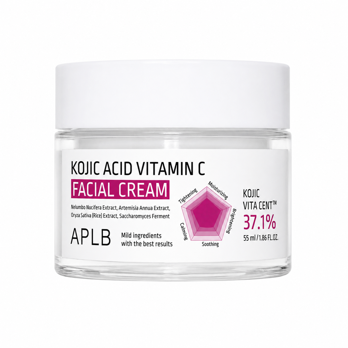 APLB - Kojic Acid Vitamin C Facial Cream, 55ml