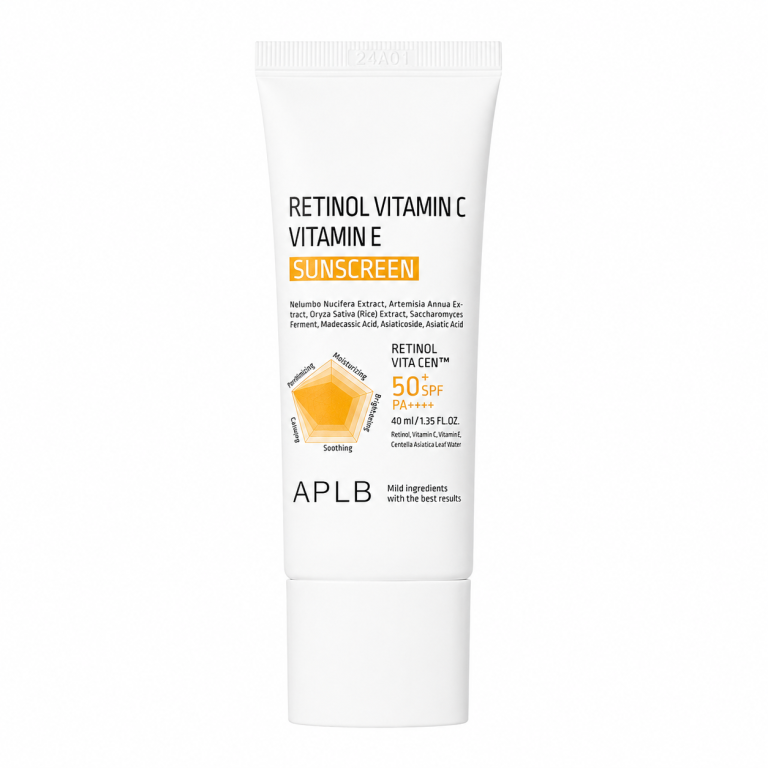 APLB - Retinol Vitamin C Vitamin E Sunscreen SPF50+, 40ml