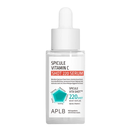 APLB - Spicule Vitamin C Shot 220 Serum - Microneedle Serum with Vitamin C - 40ml - Feel You