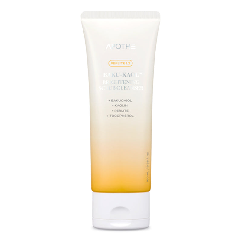 APOTHE Baku-Kaol Brightening Scrub Cleanser 100 ml - Feel You