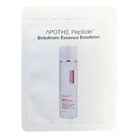 APOTHE SAMPLE Peptide 11 Botulinum Essence Emulsion Sample Pouch 2 ml - Feel You