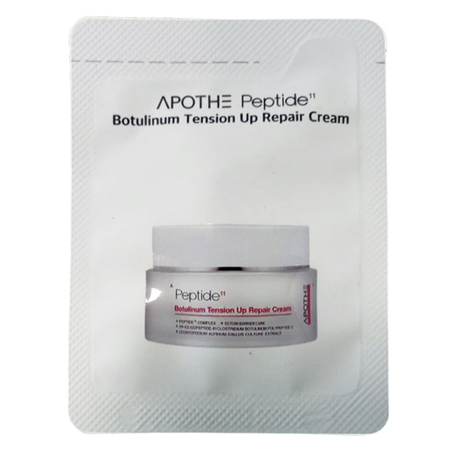 APOTHE SAMPLE Peptide 11 Botulinum Tension Up Repair Cream Sample Pouch 2 ml - Feel You