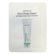 APOTHE SAMPLE Pore Deep Clean pH Balancing Foam Cleanser Sample Pouch 2 ml - Feel You