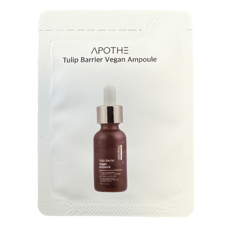 APOTHE SAMPLE Tulip Barrier Vegan Ampoule Sample Pouch 2 ml - Feel You