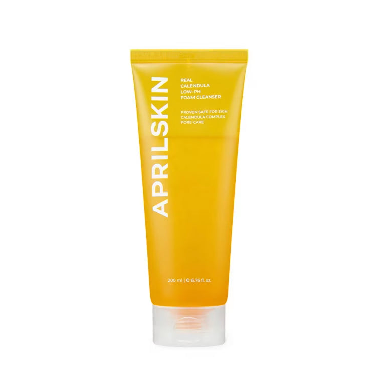 APRILSKIN - Calendula Low-PH Foam Cleanser, 200ml - Feel You