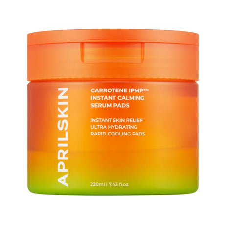 APRILSKIN - Carrotene IPMP Instant Calming Serum Pads - 80pcs (220ml) - Feel You