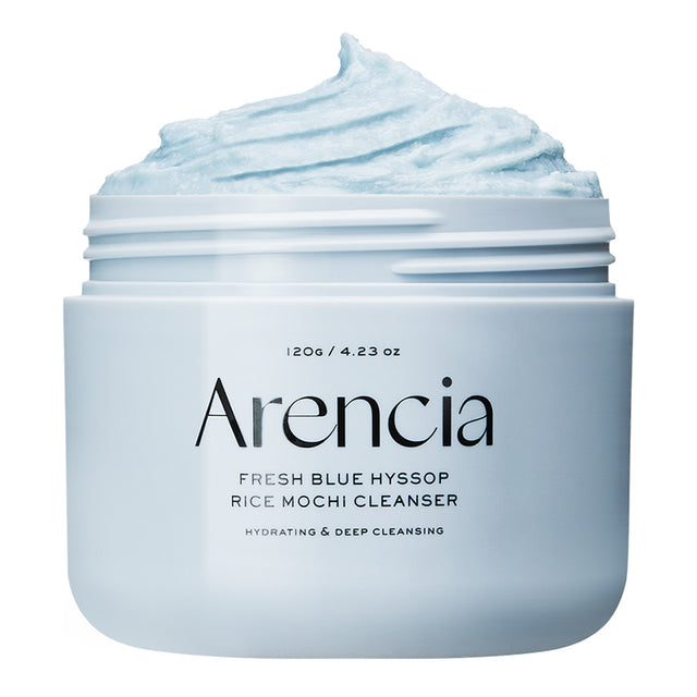 ARENCIA Fresh Blue Hyssop Rice Mochi Cleanser, 120g - Feel You
