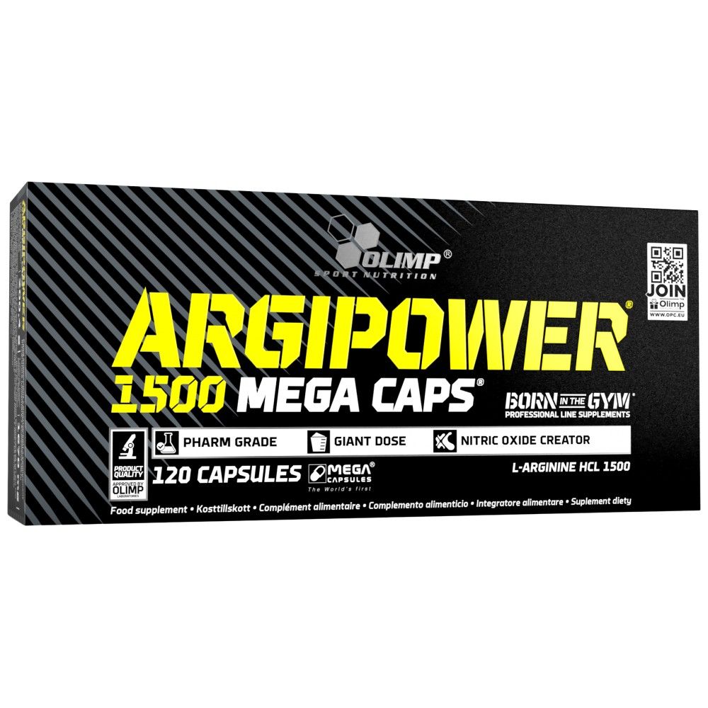 ArgiPower 1500 Mega Caps - 120 капсули - Feel You