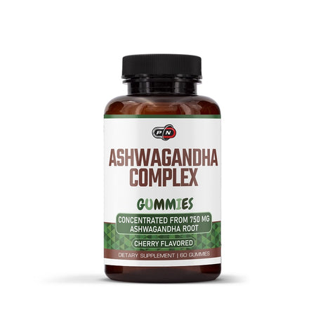 ASHWAGANDHA COMPLEX CHERRY FLAVORED - 60 gummies - Feel You