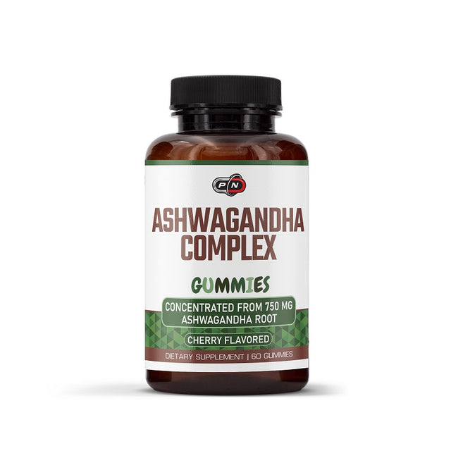ASHWAGANDHA COMPLEX CHERRY FLAVORED - 60 gummies - Feel You