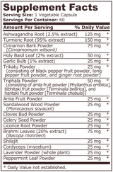 AYURVEDIC COMPLEX - 60 capsules - Feel You