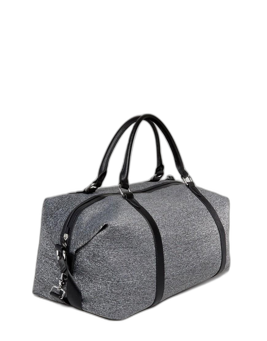 Abercrombie & Fitch, Generic Weekend, Textile Bag, Handbag, Grey, For Men - Feel You