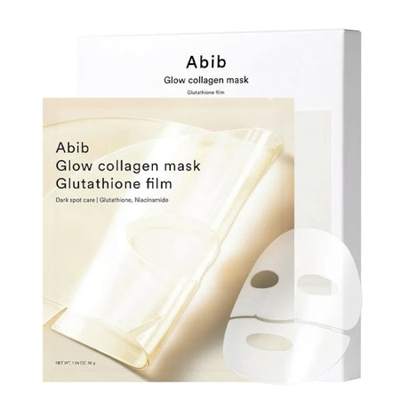 Abib - Glow Collagen Mask Glutathione Film, 38g * 4pcs - Feel You
