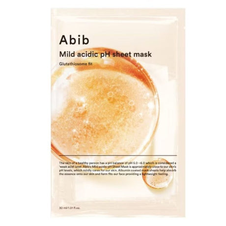 Abib - Mild Acidic pH Glutathiosome Fit Sheet Mask, 1 pc - Feel You