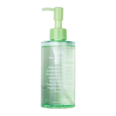 Abib - Pore Cleansing Oil Heartleaf Oil-Wash - Sebum Reducing Makeup Remover Oil - 200ml - Feel You