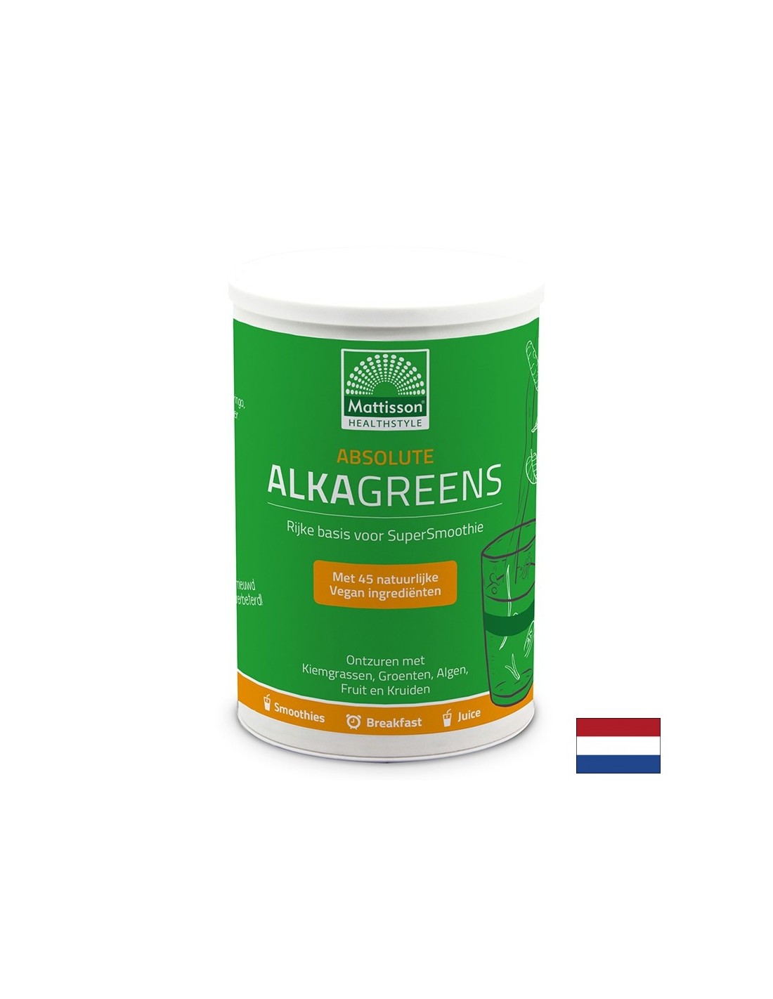 Алкално-киселинен баланс - Алка Грийнс - Absolute Alkagreens, 300 g прах - Feel You