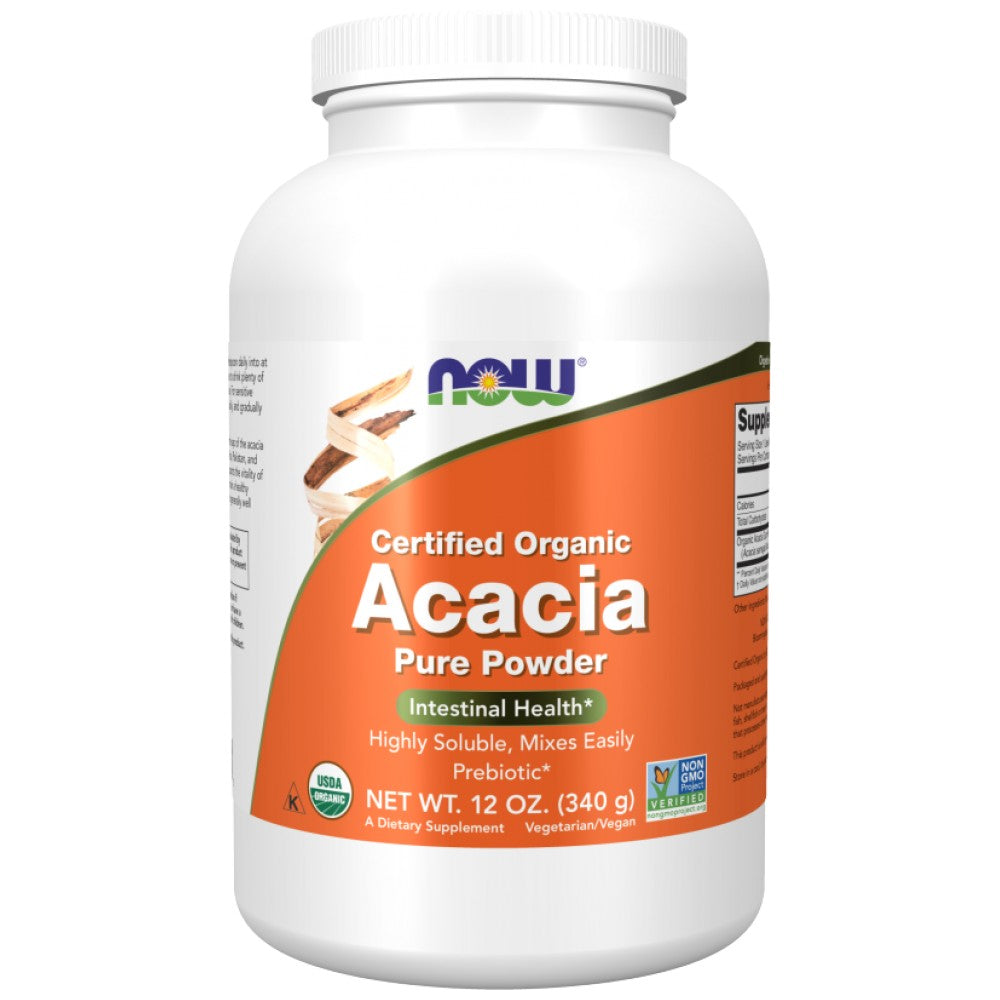 Acacia Fiber Pure Powder | Certified Organic - 340 грама - Feel You
