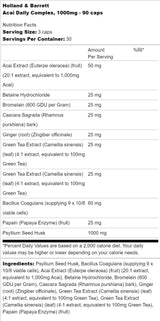 Acai Daily Complex 1000 mg - 90 капсули - Feel You