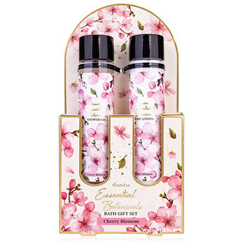 Accentra - Cherry Blossom Essential Botanicals Body Care Set - Dárková sada ve zkumavkách - Feel You