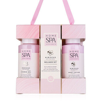 Accentra - Hibiscus Home Spa Bath Care Set - Bath care gift set - Feel You