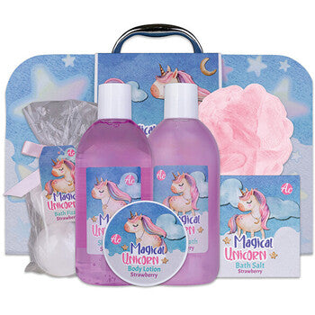 Accentra - Magical Unicorn Giift Box - Dárková sada v papírovém kufříku - Feel You