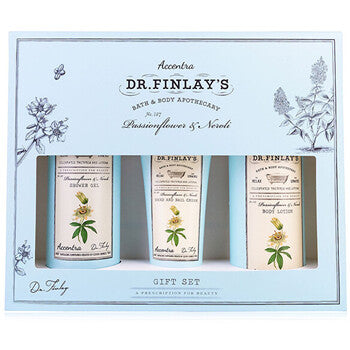 Accentra - Passionflower & Neroli Dr. Finlay`s Bath Care Set - Dárková sada koupelové péče - Feel You