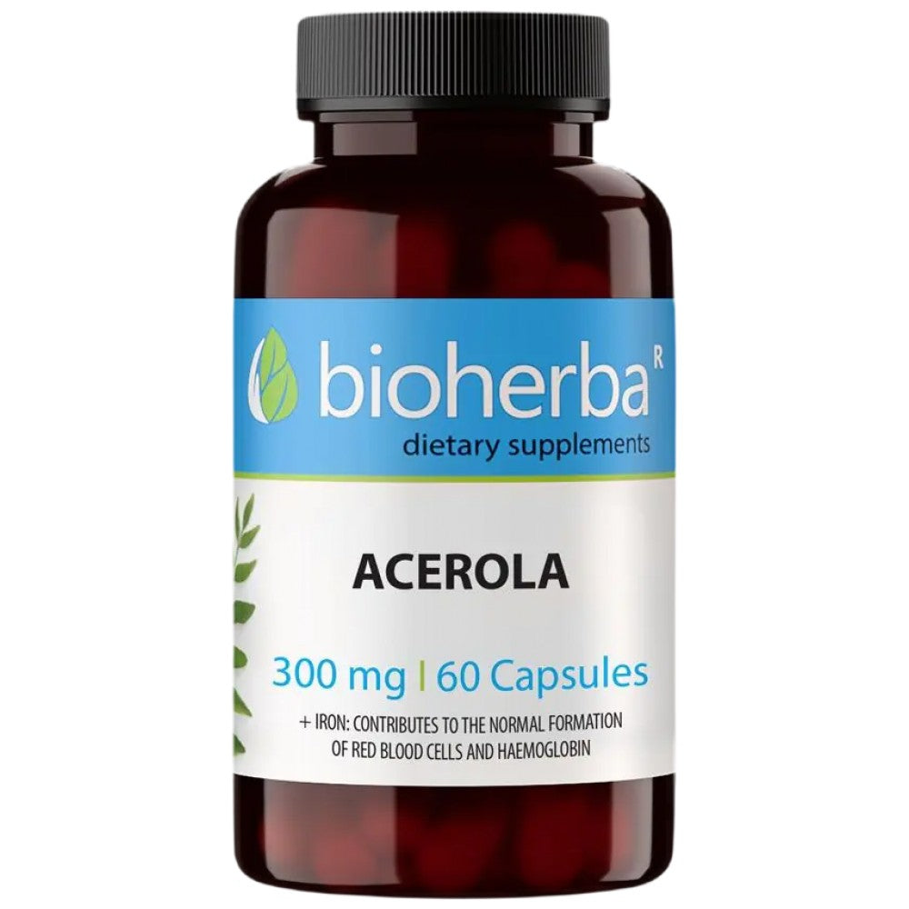 Acerola 300 mg - 60 капсули - Feel You