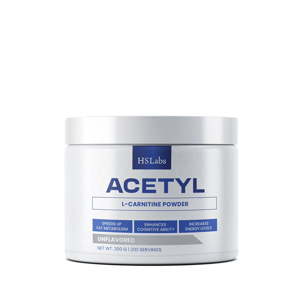 HS LABS - ACETYL L-CARNITINE POWDER - 200 g