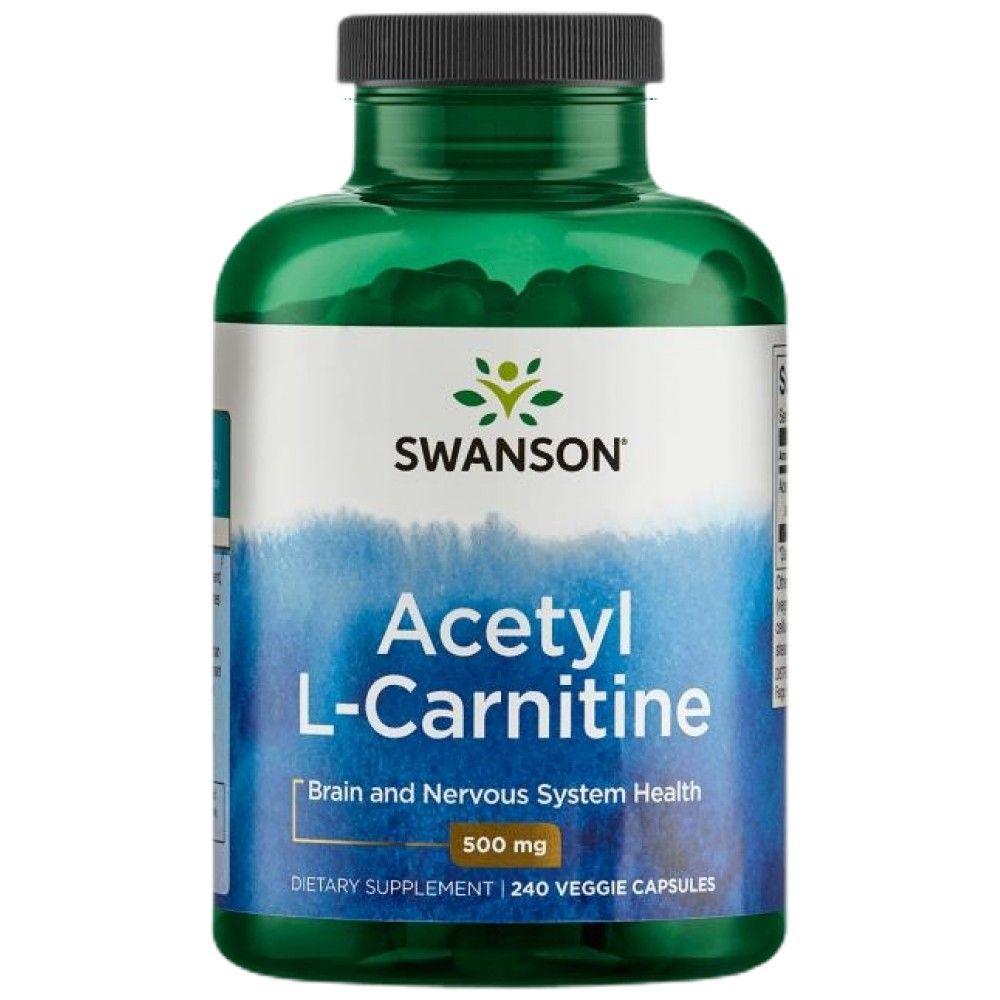 Acetyl L-Carnitine 500 mg - 240 капсули - Feel You