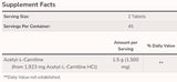 Acetyl L-Carnitine 750 mg - 90 Таблетки - Feel You