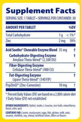 Acid Soothe Chewable - 60 Дъвчащи таблетки - Feel You