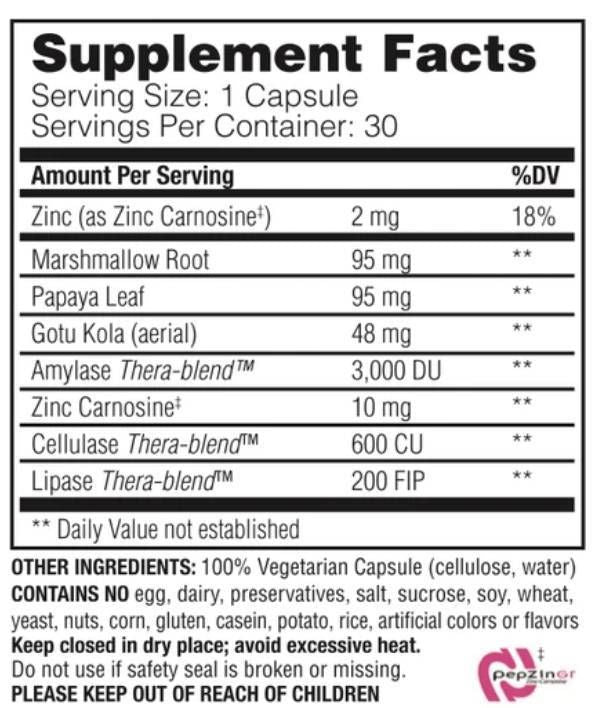 Acid Soothe | with Marshmallow & Papaya - 90 капсули - Feel You