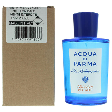 Acqua di Parma, Blu Mediterraneo Arancia di Capri, Eau De Toilette, Unisex, 150 ml *Tester - Feel You