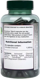 Activated Charcoal 260 mg - 240 капсули - Feel You