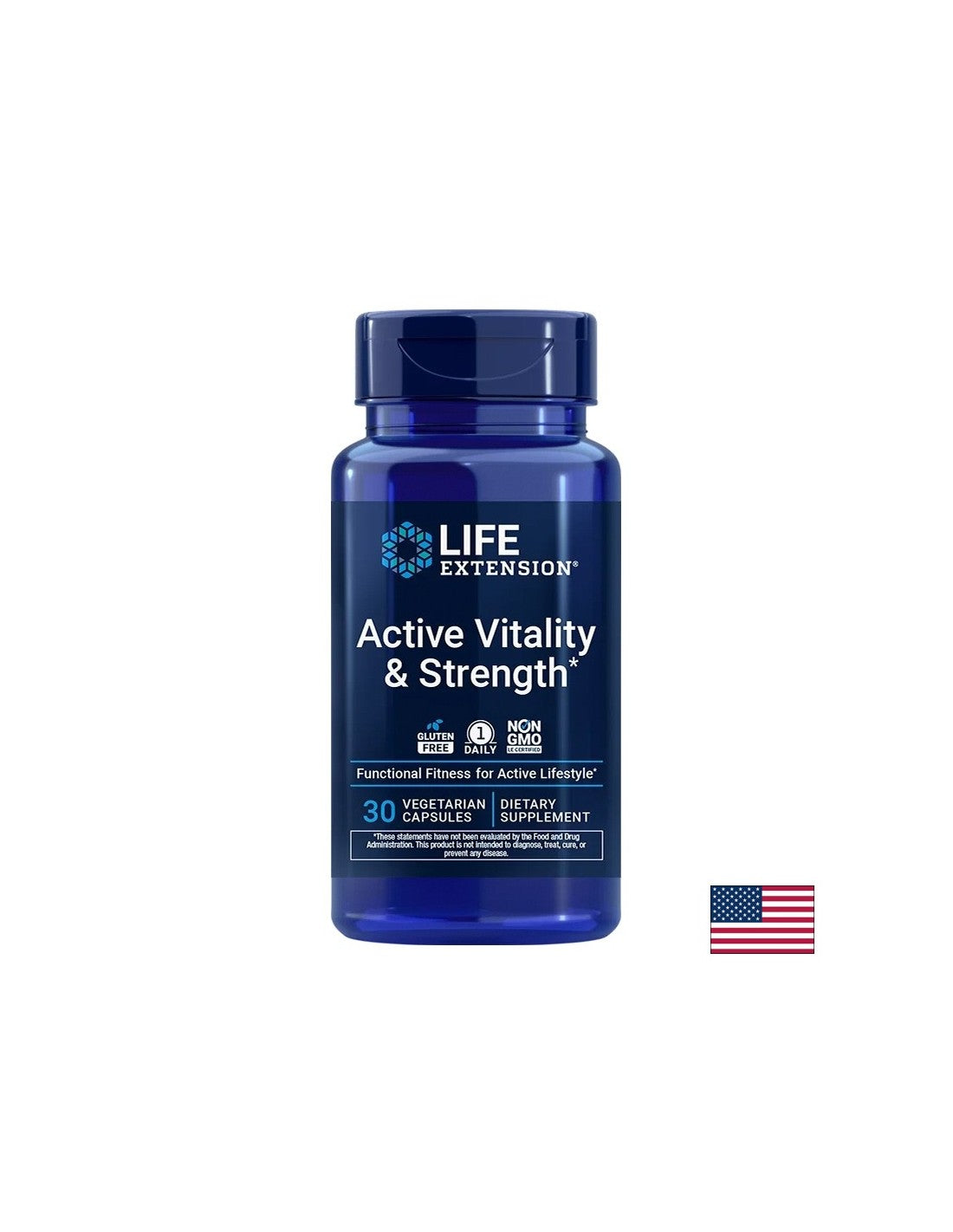 Active Vitality Strength (Strengthera™) – Мускулна сила и възстановяване при физическо натоварване, 30 капсули - Feel You