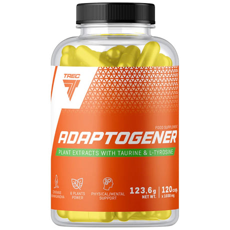 Adaptogener | with Ashwagandha, Rhodiola, L-Tyrosine - 120 капсули - Feel You