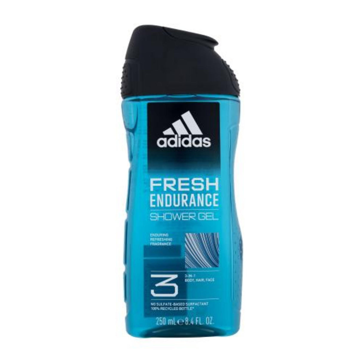 Adidas, Fresh Endurance, Cleanses, Shower Gel, For Body, Face & Hair, All Skin Types, 250 ml - Feel You