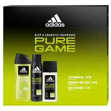 Adidas - Pure Game Gift set Deodorant 75 ml, deospray 150 ml and shower gel 250 ml - 75ml - Feel You