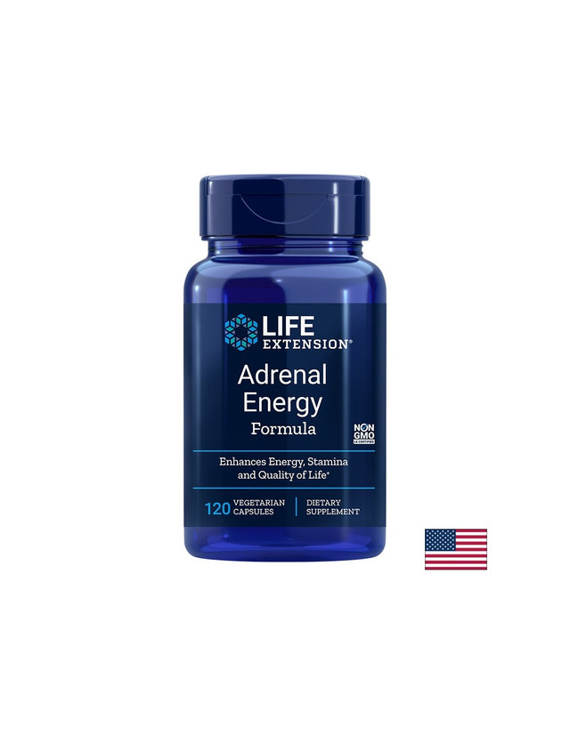 Adrenal Energy Formula/ При стрес и безпокойство х 120 капсули - Feel You