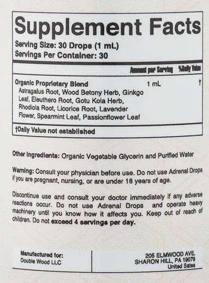 Adrenal Support | with Eleuthero & Rhodiola - 30 мл - Feel You