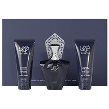 Afnan - Turathi Blue Gift set EDP 90 ml, aftershave balm 100 ml and shower gel 100 ml - 90ml - Feel You