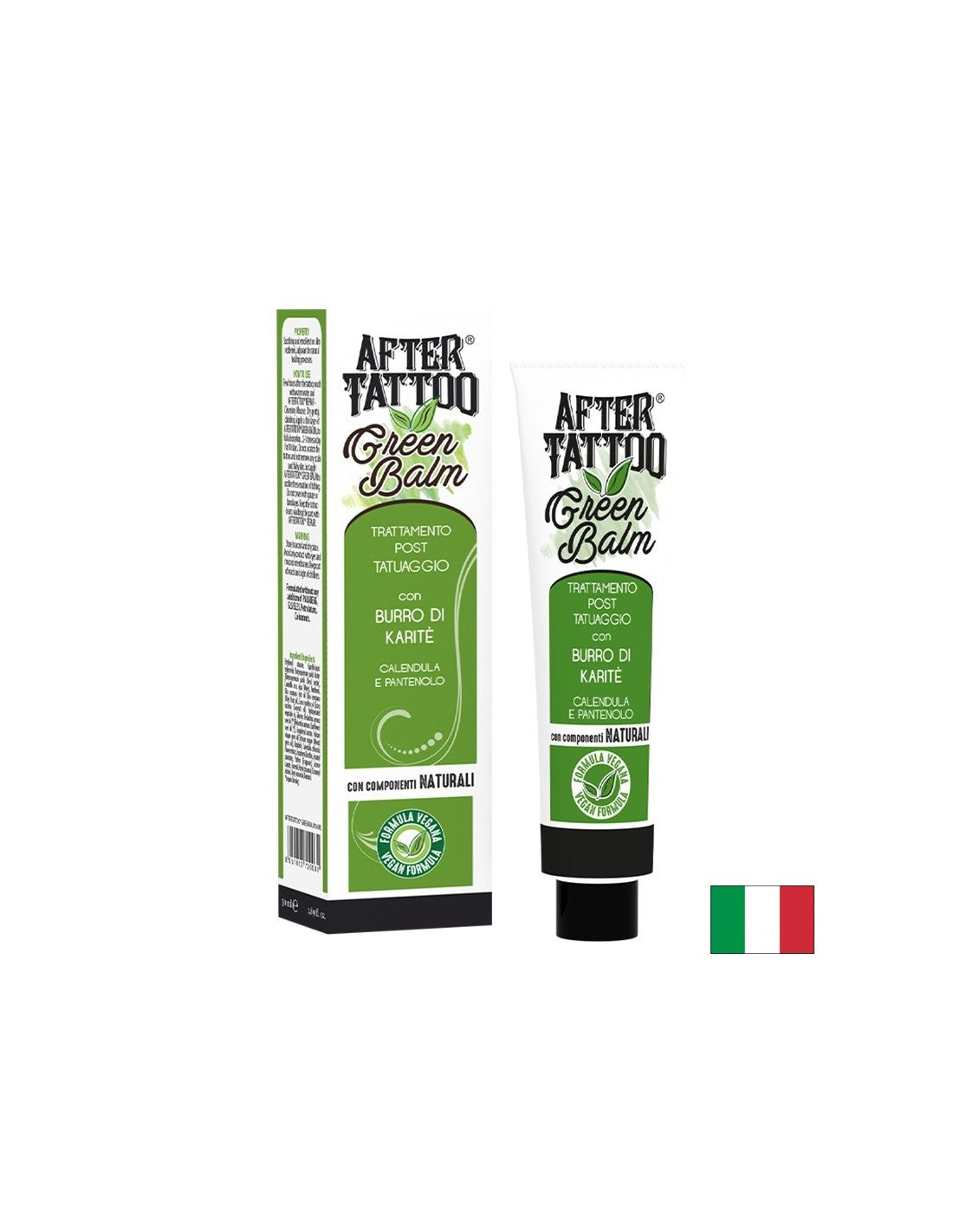 Балсам след татуиране – С масло от ший, пантенол и невен, After Tattoo Green Balm, 50 ml - Feel You