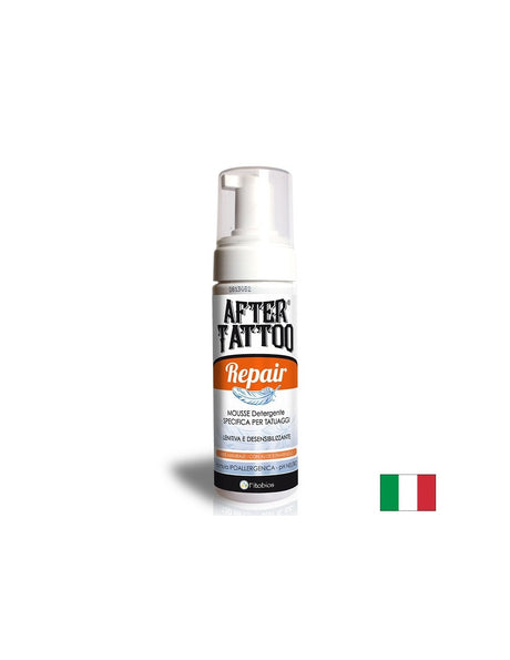 Почистваща мус-пяна за нова татуировка – С алое и пантенол, After Tattoo Repair, 100 ml - Feel You