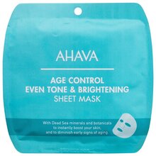 Ahava - Age Control Even Tone & Brightening Sheet Mask - Brightening hydrating face mask - 17.0g - Feel You