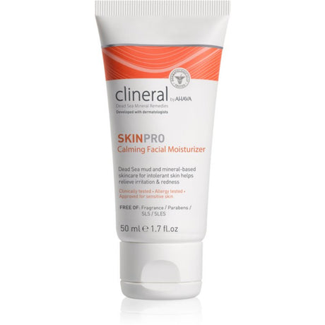 Ahava, Clineral Skin Pro, Paraben-Free, Calming, Daily, Cream, For Face, 50 ml - Feel You